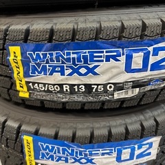 新品スタッドレスタイヤ‼️145/80R13‼️ 中古ホイール付‼️