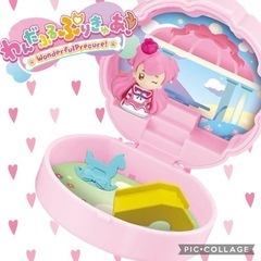 【ドールハウス】手のひらサイズ　わんだふるぷりきゅあ コンパクト...