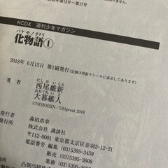 初版/化物語の画像
