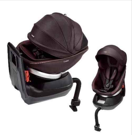 【美品】コンビチャイルドシート360℃回転式