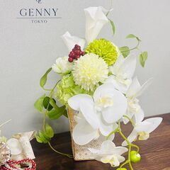 【季節のレッスン】横浜　新年　お正月　和モダンのアレンジを作ろう...