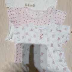 【007】コットンフライスインナー 90cm 3点セット