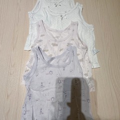 【008 】コットンメッシュタンクトップ　4枚