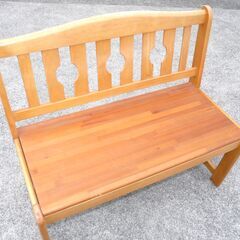 配達先決定🚚　無料配達します🚚お子様のベンチ探されてる方！💖定価９万円💖カリモク家具💖高級ダイニングベンチ💖カントリー💖の画像