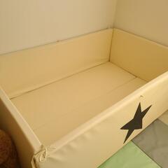 カトージ サークル 遊び場 マット クリーム色 の画像