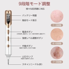 【新品】美容レーザーペン 美顔レーザースポットペン レーザー除去ペンの画像