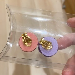 和柄 花 イヤリングの画像
