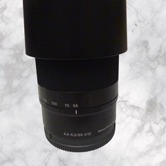 【新品未使用品】SONY ZVe10 望遠レンズ（55-210mm）の画像