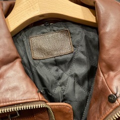 レザージャケット　メンズの画像