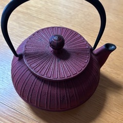 南部鉄器　急須　ホーロー加工