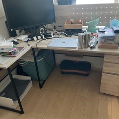 LOWYA　L字デスク