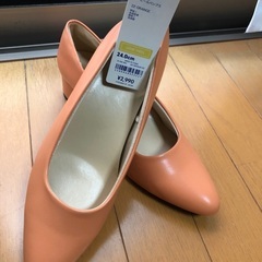 Guレディース ローヒールパンプスほぼ新品