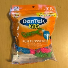 フッ素入り　子ども用　歯間ブラシ　アメリカ製