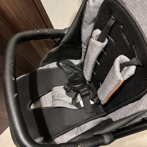 【美品】KATOJI 2人乗り ベビーカー レインカバー付