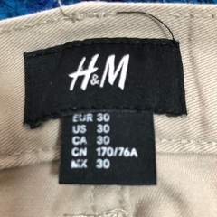 メンズ ズボンH&M製の画像