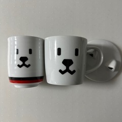 SoftBank ソフトバンク お父さん マグカップ 湯のみ セットの画像
