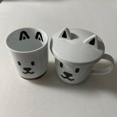 SoftBank ソフトバンク お父さん マグカップ 湯のみ セット