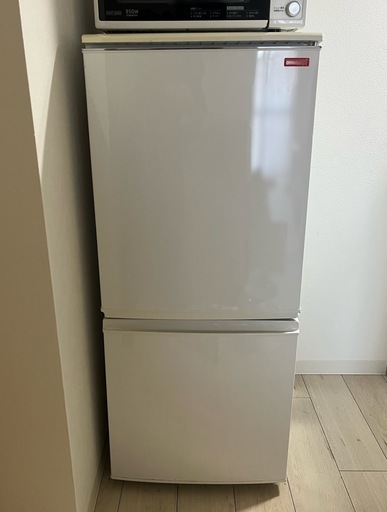 【引取限定】冷蔵庫 SHARP SJ-C14W 動作品