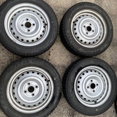 155/65R14スタッドレス2019年4本溝6.5mm