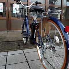 ブリヂストンの電動自転車24インチ　中古車の画像