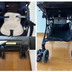 コンビ ベビーカー スゴカル 4キャス compact エッグショック HH カラー：シリウスネイビーの画像
