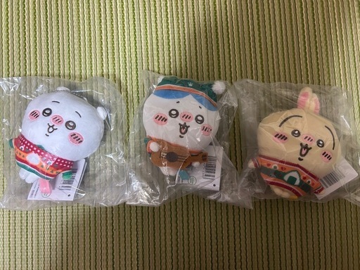 ちいかわエニマイくじ　D賞　トリオ3点セット　おまけ付き