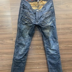 (再値下げ)コミネ　バイク用ジーンズ　プロテクター付き　サイズJ...