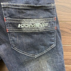 (再値下げ)コミネ　バイク用ジーンズ　プロテクター付き　サイズJP L(32) 訳ありの画像