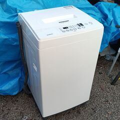 ★美品!!お届け可！★SUNRIZE 6.0kg 全自動洗濯機 md6k-wh 2019年製の画像