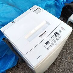 ★美品!!お届け可！★SUNRIZE 6.0kg 全自動洗濯機 md6k-wh 2019年製の画像