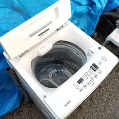 ★美品!!お届け可！★SUNRIZE 6.0kg 全自動洗濯機 md6k-wh 2019年製の画像