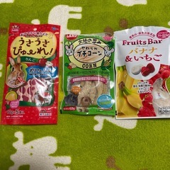 小動物のおやつ
