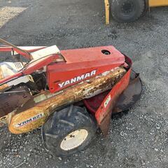【福岡県みやま市】動画有り　ヤンマー　自走式草刈機　YRM821　牧草モア　ロータリーモア【管理番号　管理機016】の画像