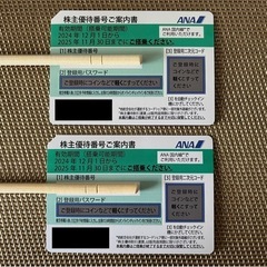 ANA 株主優待券の画像