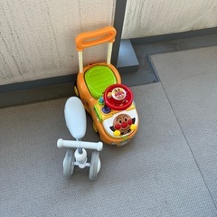 アンパンマン　キッズカー　&　三輪車