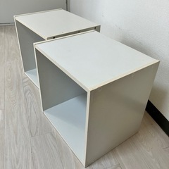 カラーボックス(四角) 2台の画像