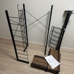 未使用✳︎組立て済み✳︎L型突っ張り収納の画像