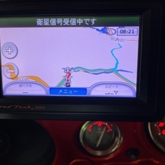 ハーレーカラーのCVOウルトラの画像