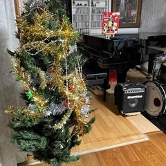 クリスマスツリー　　160センチ　　オーナメント付の画像