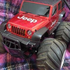 ccp Jeepダブルドライブ　水陸両用　ラジコンカー　ジープ赤