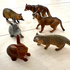 動物フィギュア6個セット