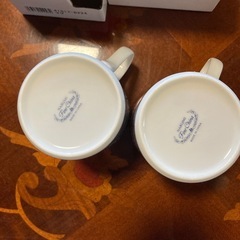 新品未使用品　鳴海製陶　マグカップ　ペアの画像