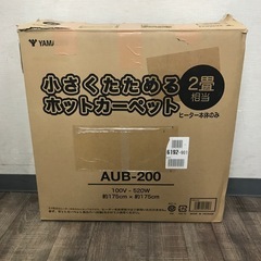 ★売約済み 山善 2畳ホットカーペット 2022年