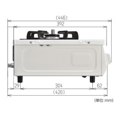 都市ガス　Rinnai  ガスコンロの画像