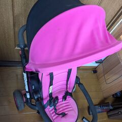 スマートトライク　STR3 (ピンク)　手押し三輪車の画像