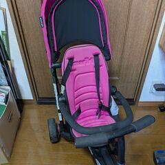 スマートトライク　STR3 (ピンク)　手押し三輪車