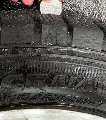 軽自動車用 スタッドレスタイヤ155／65R14 2023年製造
