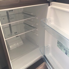 Panasonic  冷蔵庫　ブラウン　
の画像