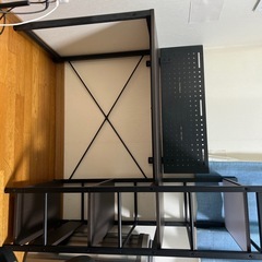 机　黒　サイド付きの画像