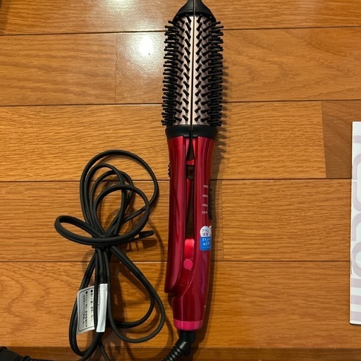 【未使用】2WAYブラシヘアーアイロン